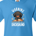 thumbnail image 4 of Inktastic Protected by a Dachshund Dog Youth T-Shirt, 4 of 5