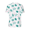 thumbnail image 3 of Rocae Sea Turtle for Breathable Men's Baseball T-Shirt Fashionable Casual Baseball Jersey, Moisture-wicking Sportswear 3X-Large, 3 of 9