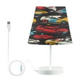 thumbnail image 2 of Abstract Sport Cars Desk Lamp LED Table Nightstand Lamps with 3 Color Temperatures for Home Bedroom Living Room Decor 6x11, 2 of 8