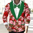 thumbnail image 3 of Ceisia Men Casual Fashion Print Round Neck Pullover Long Sleeve Sweatshirt Gift, 3 of 7