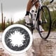 thumbnail image 4 of Rueda de cadena de bicicleta plegable 7-10 es 130BCD Reemplazo de Sunnimix Plato de bicicleta con pernos, 4 of 8