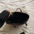 thumbnail image 2 of Bolso Mano Gamuza para Mujer Hombro Gran Capacidad Casual El (marrón), 2 of 5