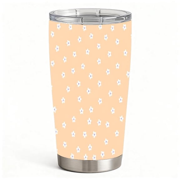 20oz Rose Butterfly Floral Watercolor Stainless Steel Tumbler， Tumbler with Lid Double Wall Vacuum Insulated Travel Mug， Coffee Cups With Lids， Perfect Gifts For Birthday Holiday