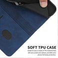 thumbnail image 4 of Funda para Motorola Moto G34 5g con soporte de piel sintética impresa, color marrón, 4 of 5