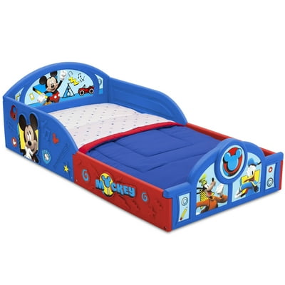 Buy Disney Mickey Mouse Plastic Sleep And Play Toddler Bed By Delta Children Online In Turkey 329696314