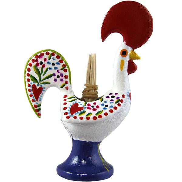 Portuguese Traditional Rooster ToothPick Holder Galo de Barcelos