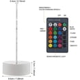 thumbnail image 3 of YSTIAN Dinosaur Series 16 Color 3D Led Night Light 3D LED Table USB Night Light 16 Color Change Desk Lamp Bulbing Gift Optical Illusion for Baby Bedroom Decoration, 3 of 8