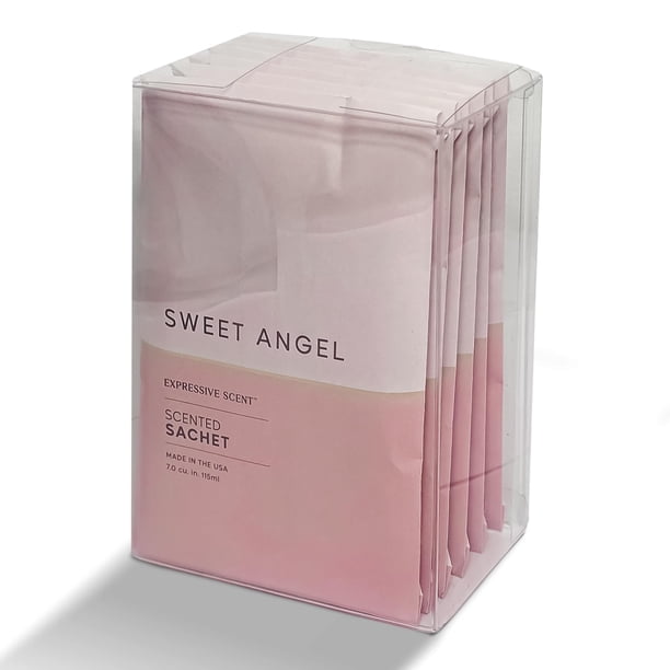 Bolsita perfumada Expressive Scent Sweet Angel, paquete de 6