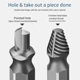 thumbnail image 3 of 13Pcs Broken Wire Extractor Multifunctional Screw Extractor Take Broken Wire Word Plum Hexagon Screwdriver ., 3 of 6