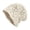 Beige, variant on Esquirla Womens Crochet Beanie Handmade Trendy Knitted Floral Hat for Dating Vacation Beige
