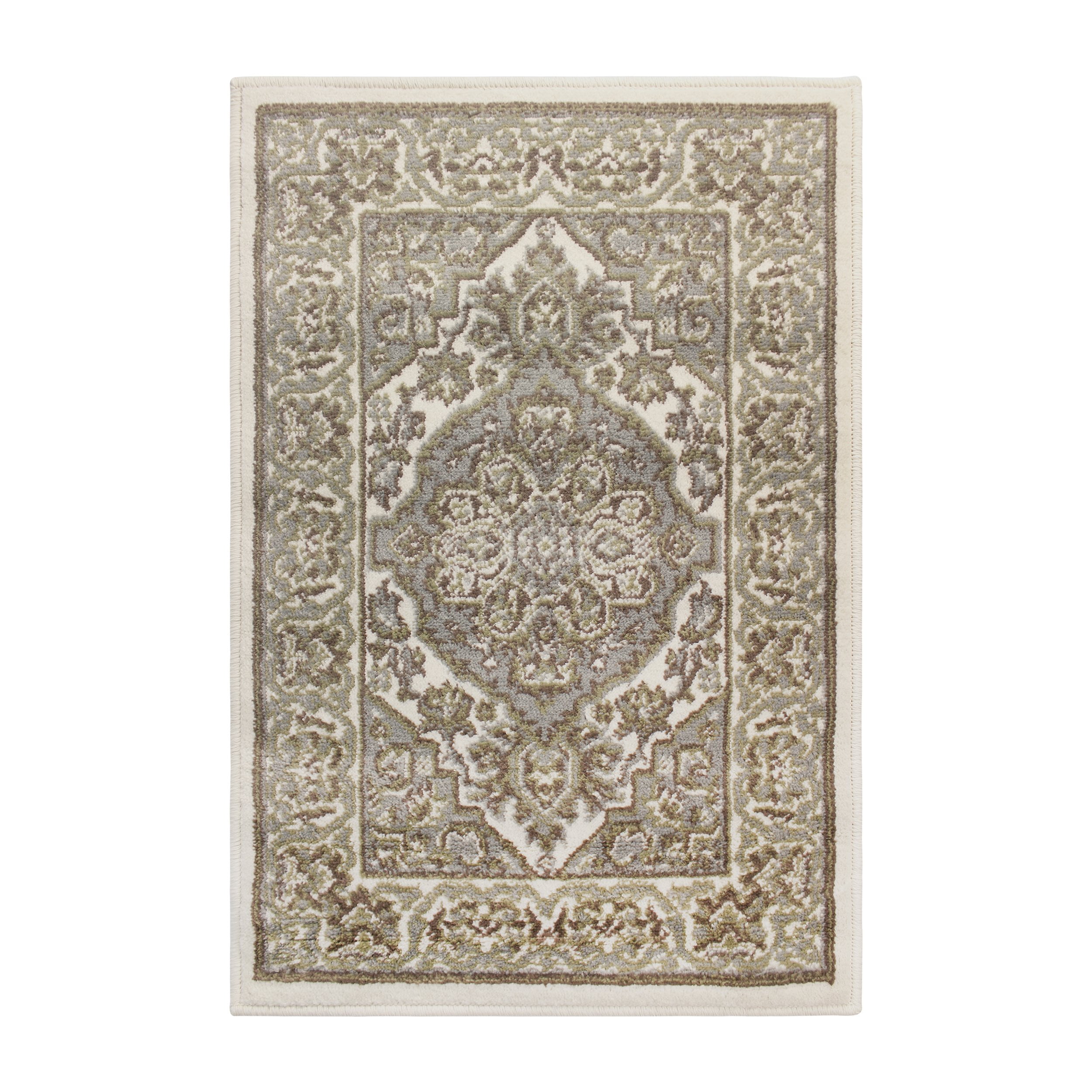 Glendale Oriental Traditional Area Rug Green / 2.6 ft. x 8 ft