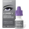 LUMIFY Redness Reliever Eye Drops, Brimonidine Tartrate 0.025%, Works in 1 Minute, Lasts up to 8 Hours, Sterile, 0.08 FL OZ