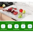thumbnail image 3 of Acrylic Cutting Boards for Kitchen Counter, 18x14 in Clear Cutting Board with Lip, Non Slip Countertop Cutting Board Acrylic Countertop Protector Home Restaurant, 3 of 7