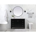 thumbnail image 6 of 48 inch single bathroom vanity in black, 6 of 8