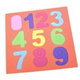 thumbnail image 1 of Rompecabezas de formas, tablero de espuma colorido para educación temprana, tapete para el área de juegos, niños pequeños, niñas, guardería, festival, Número, 1 of 9
