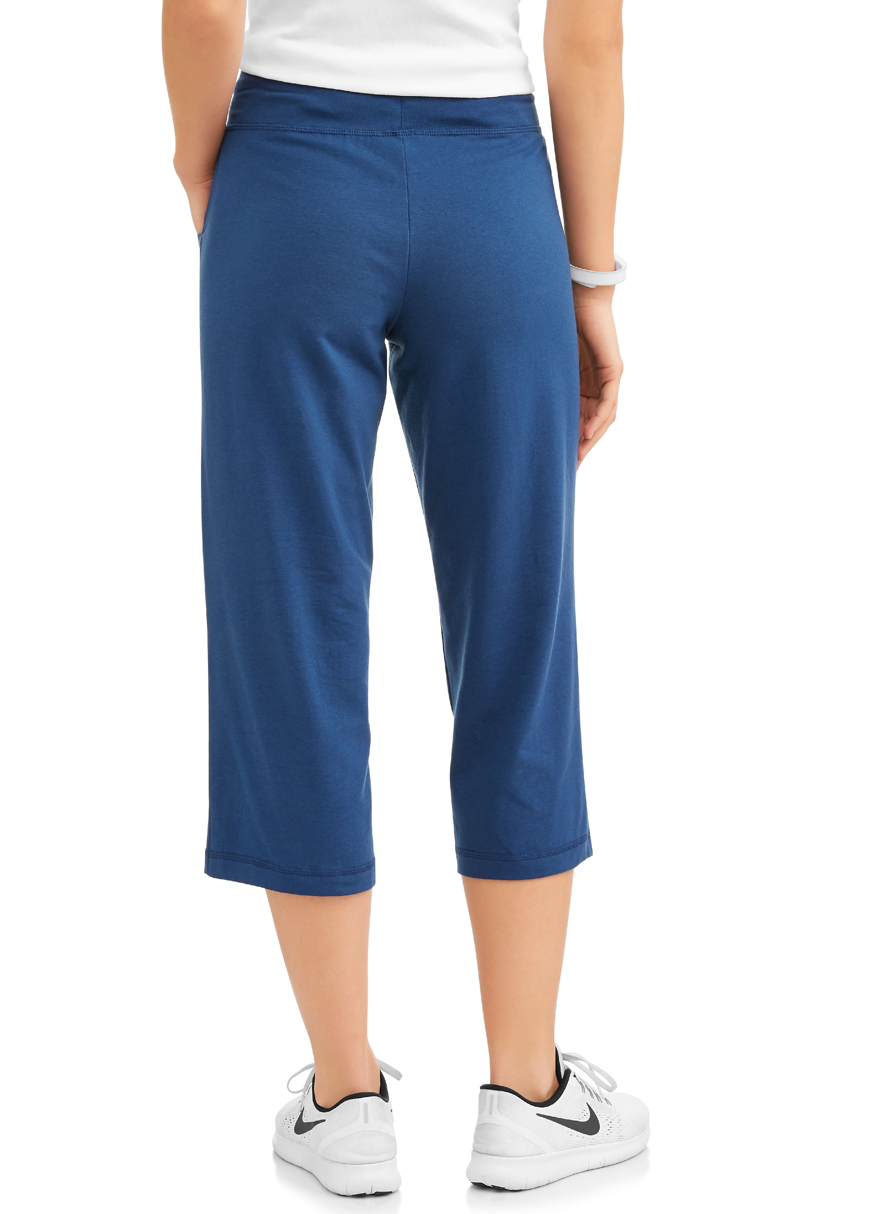 Athletic Works Women's Athleisure Knit Capri Pant - Walmart.com