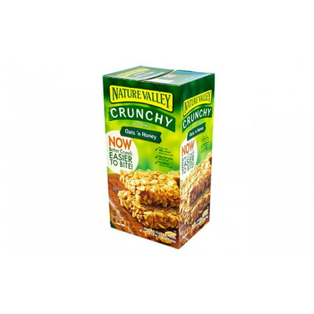 Nature Valley Crunchy Granola Bars, Oats 'n Honey, 1.49 Oz, 98 Ct BEST BY: 08 AUG 24 