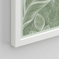 thumbnail image 5 of PixonSign Framed Wall Art Duotone Botanical Plant Leaves Prints, Set of 4 Nature Wildernes Paintings, Modern Wall Décor, Tropical Plants Adhesive Canvas Poster for Home Decor - 8"x10" White, 5 of 5