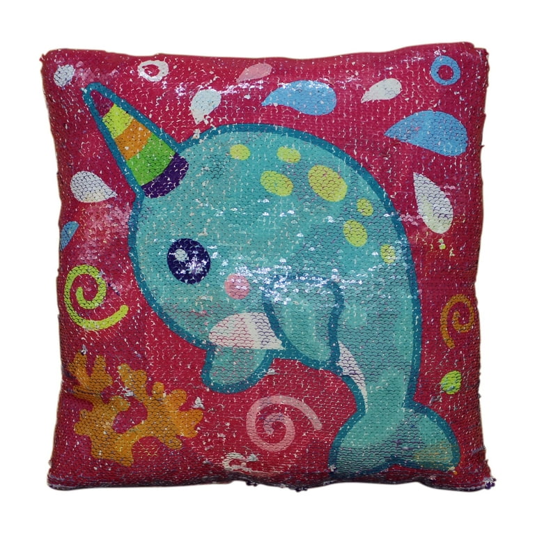 Narwhal hotsell sequin pillow
