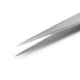 thumbnail image 5 of GERMANIKURE Pointed Stainless Steel Tweezers for Men & Women Facial Hair - Precision Eyebrow Tweezers, Fine Tip Professional Tweezers with Leather Case - Made in Solingen, Germany, 5 of 5