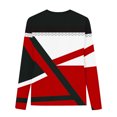 thumbnail image 5 of TFEOQRY Children Girls Fashion Printed Shirts Long Sleeve Crewnecks Tops Dressy Casual Color Block Blouses Clothesv Shirts, 5 of 5