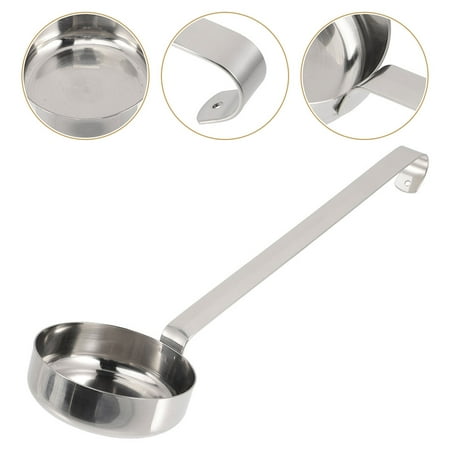 KALLORY 3Pcs Stainless Steel Pizza Spread Ladle Soup Spoon Multi-functional Ladle Ketchup Spoon KALLORY 3Pcs Stainless Steel Pizza Spread Ladle Soup Spoon Multi-functional Ladle Ketchup Spoon