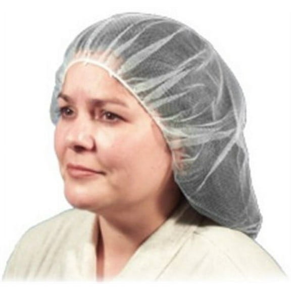 A1921with C 21" White Nylon Hair Nets 1000/Case, Liberty Gloves Inc., EACH, CS,