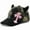 A, variant on Devil's Corner Cross Embroidered Baseball Hat Camouflage Splicing Personalized Hip Hop Men's and Women's Duck Tongue Hats