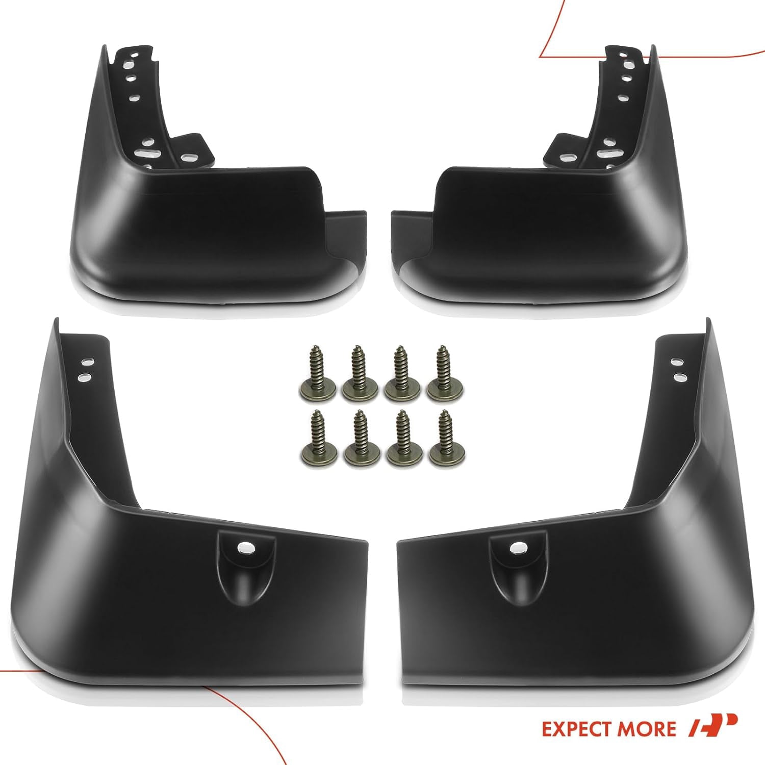 A-Premium Mud Flaps Splash Guards Compatible with Hyundai Sonata 2011-2013 Front and Rear 4-PC