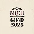 thumbnail image 4 of Inktastic Nicu Graduate 2025 Baby Girl Girls Baby T-Shirt, 4 of 5
