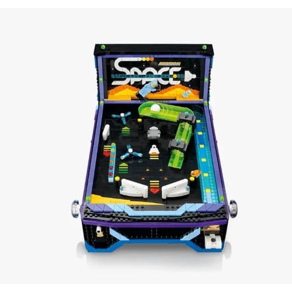 2026 new Space Machine Building Blocks Retro Game Table Model DIY Assembly Bricks Toy For Adult Collector gifts