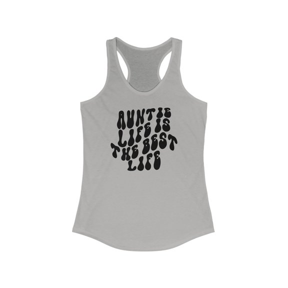 Auntie Life Tank Top Gifts Shirt Womens Sleeveless