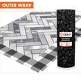 thumbnail image 5 of OPUX Anti Fatigue Kitchen Floor Mat, Reversible Cushioned Memory Foam Kitchen Rug Pad, Waterproof Non-Slip Padded Comfort Standing Mat Laundry Home, 32x17 (Buffalo Check Black White Herringbone), 5 of 6