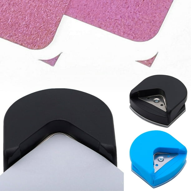 Corner Rounder Mini Cortador De Esquinas Portátil Para Papel Laminado Fotos Tarjetas Duradero Abs Diy Corner Rounder Punch Fabricación De Tarjetas Perforadora De Esquinas Con Base De Recolección De Re Muyoka Hogar