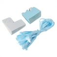 thumbnail image 4 of Dekaim Caja de Dulces, 50Pcs Cute Baby Footprint Paper Candy Box Boda Caja de Dulces(Azul), 4 of 8