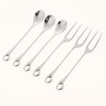 thumbnail image 4 of Soporte para cubiertos Soporte decorativo para cubiertos Base de cisne Soporte para cubiertos de postre de Soporte para tenedor tenedor 3 cucharada perfecl Utensilios de cocina con soporte, 4 of 7