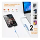 thumbnail image 4 of Cable Usb A Tipo C 2 Metros Datos Carga Rápida 2.4a U-volt, 4 of 8