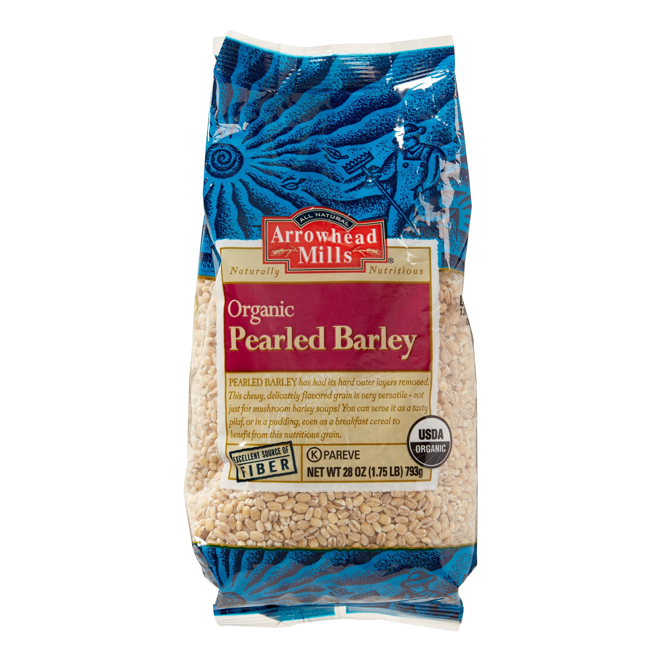 Arrowhead Mills Organic Pearled Barley, 28.0 OZ