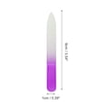 thumbnail image 4 of Unique Bargains 5 Pcs Double-sided Glass Nail Files Purple, 4 of 7