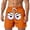 #03-Orange, variant on Mens Beach Shorts with Pockets Plus Size Summer Casual Funny Cute Elastic Waist Drawstring Short 2026 Vacation Outfits