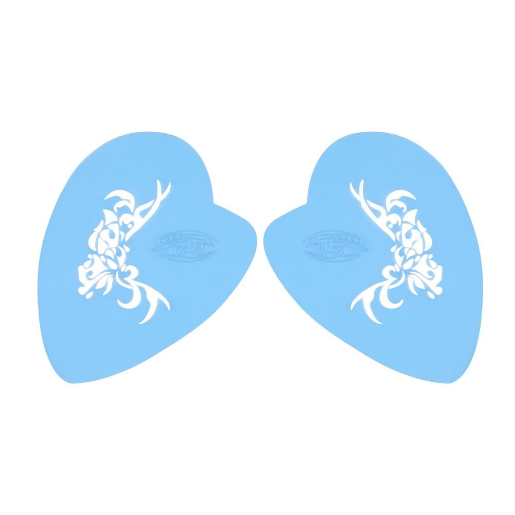 Buy Tebru Body Painting Template, 7styles/set Reusable Face Paint