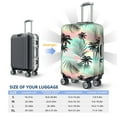 thumbnail image 6 of Bixox Washable Tropical Summer Palm Printed Luggage Cover, Fashion Suitcase Protector Fits for Medium luggage, 6 of 8