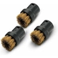 thumbnail image 1 of Brass bristle steam cleaner brush set black 4.0cm x 2.5cm, 1 of 4