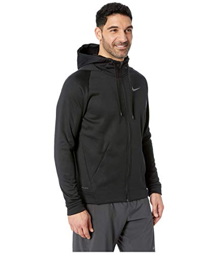 65 Nike Men's Therma Full Zip Fleece Hoodie Jacket AJ4450-010, Black, XL -  Walmart.com