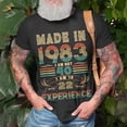 Made In 1983 I Am Not 40 Im 18 With 22 Year Of Experience Unisex TShirt ...