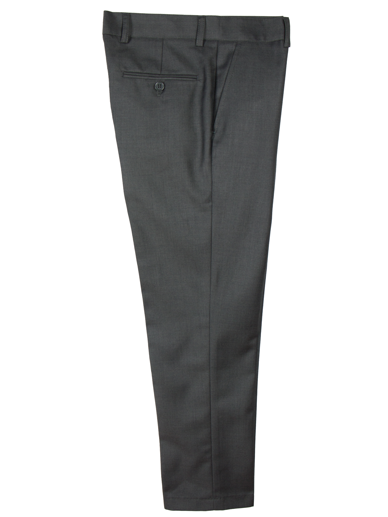 Spring Notion Boys' Flat Front Dress Pants Charcoal - Walmart.com