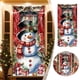 thumbnail image 1 of Cortina festiva para la puerta con muñecos de nieve para la temporada navideña, adorno para colgar en interiores y exteriores, puerta de la casa, ventana, pared, fiesta, celebración, pieza d..., 1 of 6