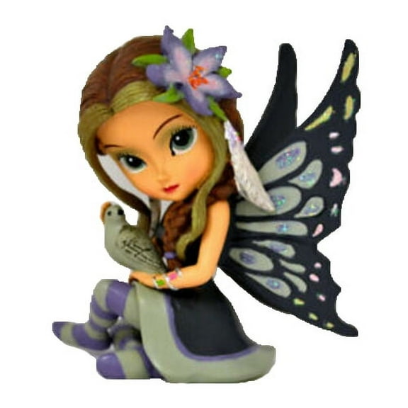 The Bradford Exchange The Hamilton Collection Darling Dove Songbird Fairy Bird Figurine Jasmine Becket-Griffith 4"-Inches