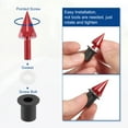 thumbnail image 4 of Unique Bargains 15 Pcs Motorcycle Fairing Bolts Windshield Screws Bolts M5 Screws Nuts Red, 4 of 6