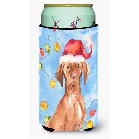 

Christmas Lights Vizsla Tall Boy Beverage Insulator Hugger
